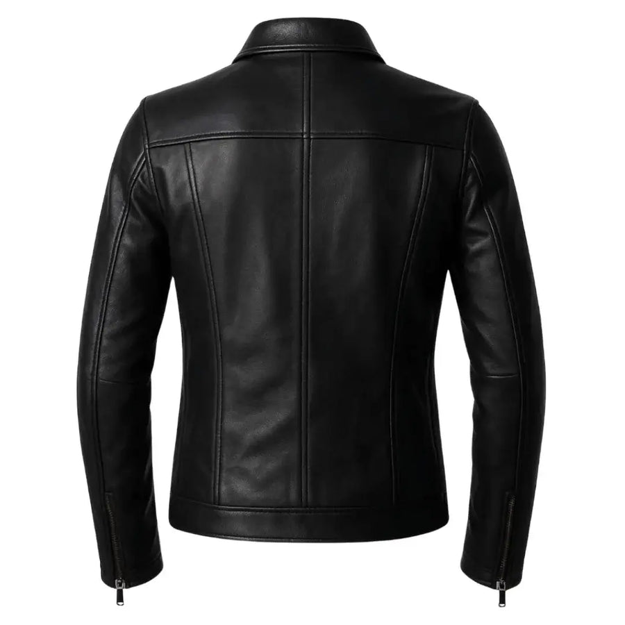 Buy Women’s Black Moto Jacket – Premium Leather