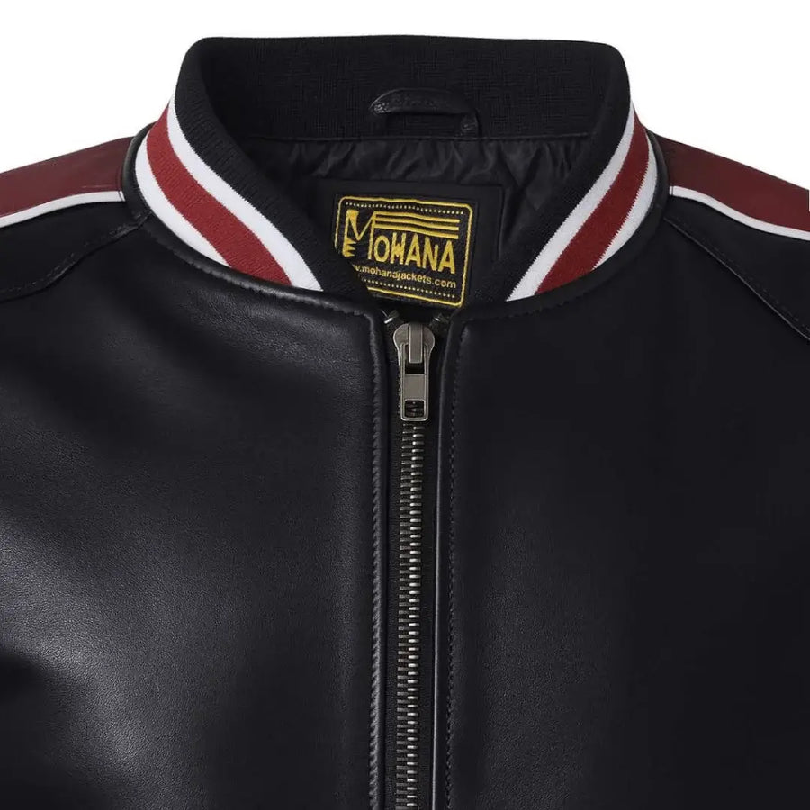 Buy Men’s Varsity Leather Jacket – Premium Collegiate-Style Outerwear