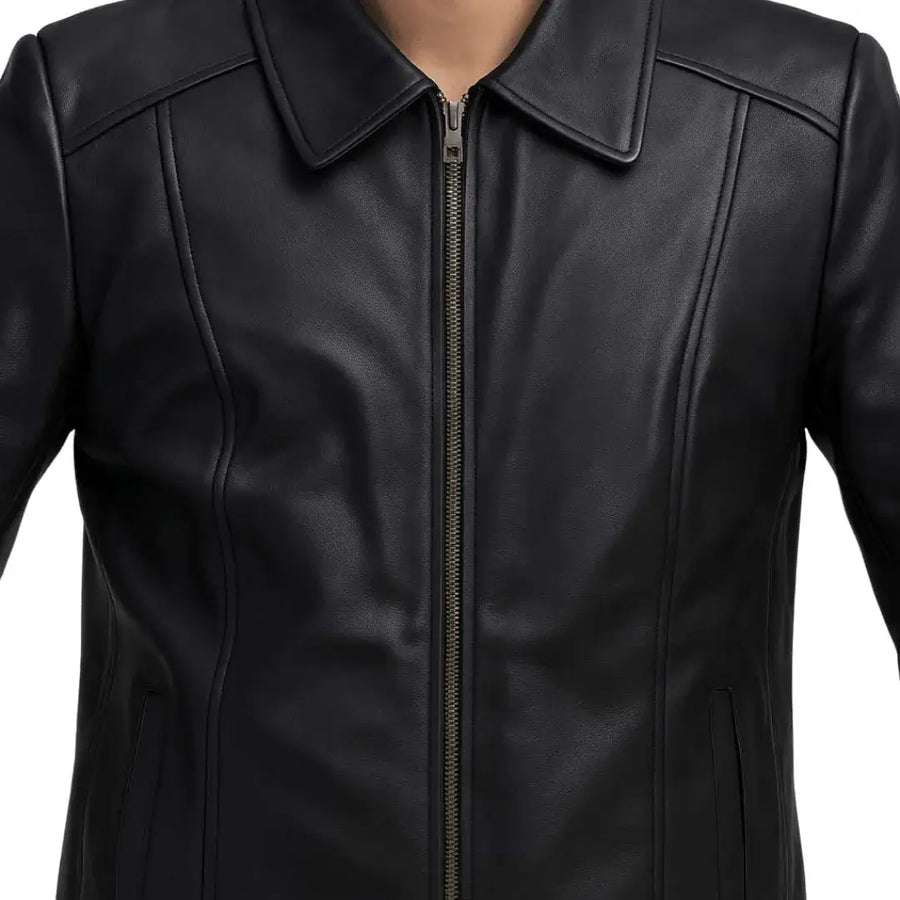 Buy Women’s Black Moto Jacket – Premium Leather