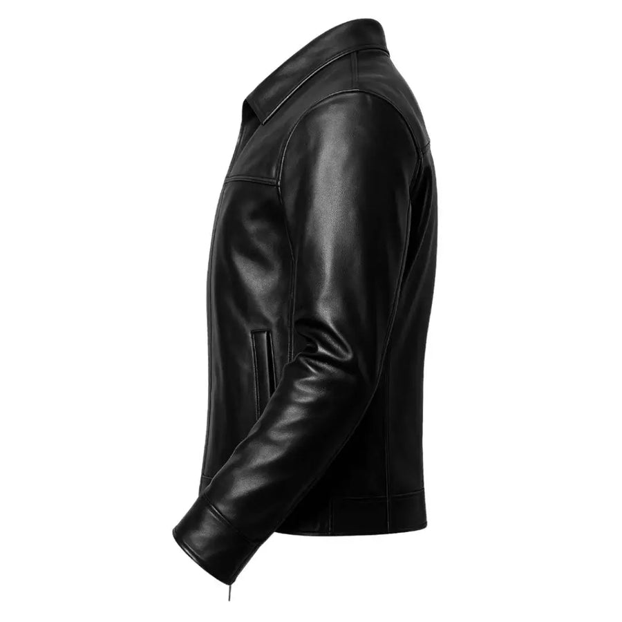 Buy Women’s Black Moto Jacket – Premium Leather