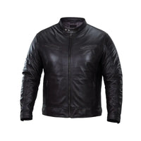 Buy Men’s Genuine Sheepskin Leather Classic Biker Style Jacket – Premium Motorcycle Outerwear