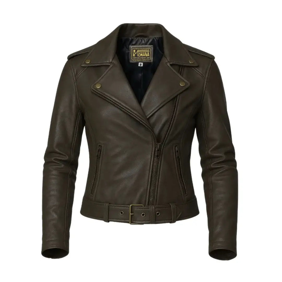 Buy Quilted Shoulder Leather Jacket – Premium Unisex Biker Outerwear