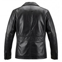 Buy Black Leather Jacket – Premium Leather Blazer for Men
