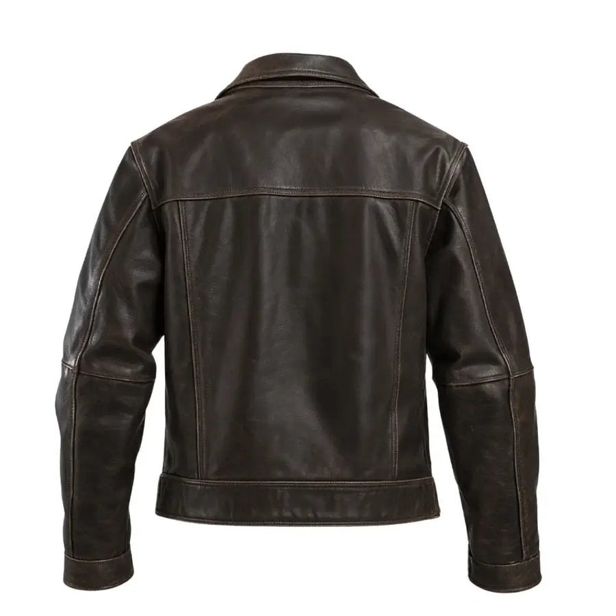 Buy High Quality Men’s Motorcycle Leather Jacket – Waterproof, Windproof Biker
