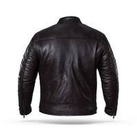 Buy Men’s Genuine Sheepskin Leather Classic Biker Style Jacket – Premium Motorcycle Outerwear
