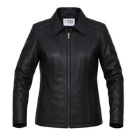 Buy Women’s Black Moto Jacket – Premium Leather