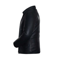 Buy Men’s Leather Black Jacket – Premium Classic Outerwear