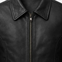 Buy Women Racer Black Leather Jacket – Premium Leather