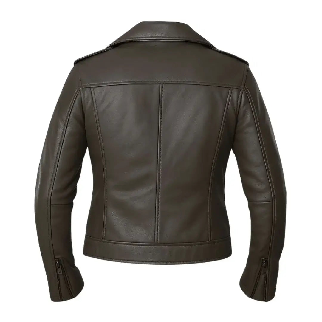 Buy Quilted Shoulder Leather Jacket – Premium Unisex Biker Outerwear