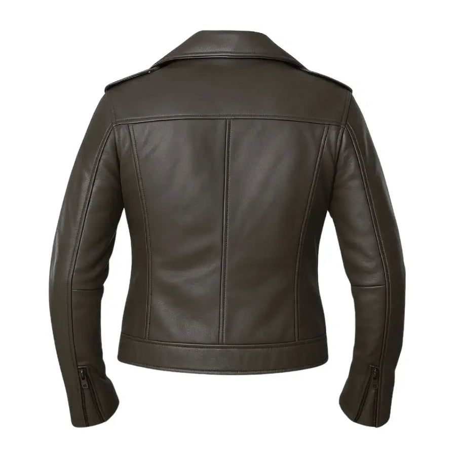 Buy Quilted Shoulder Leather Jacket – Premium Unisex Biker Outerwear