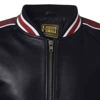 Buy Men’s Varsity Leather Jacket – Premium Collegiate-Style Outerwear