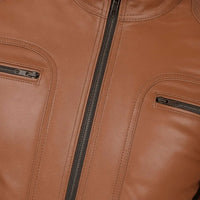 Buy Brown Men Leather Jacket – Premium Classic Outerwear