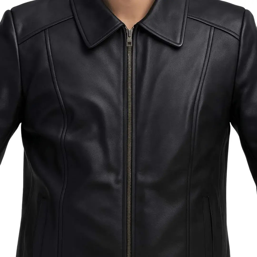 Buy Women’s Black Moto Jacket – Premium Leather