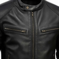Buy Men Genuine Leather Biker Jacket – Premium Craftsmanship