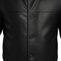 Buy Men’s Leather Black Jacket – Premium Classic Outerwear