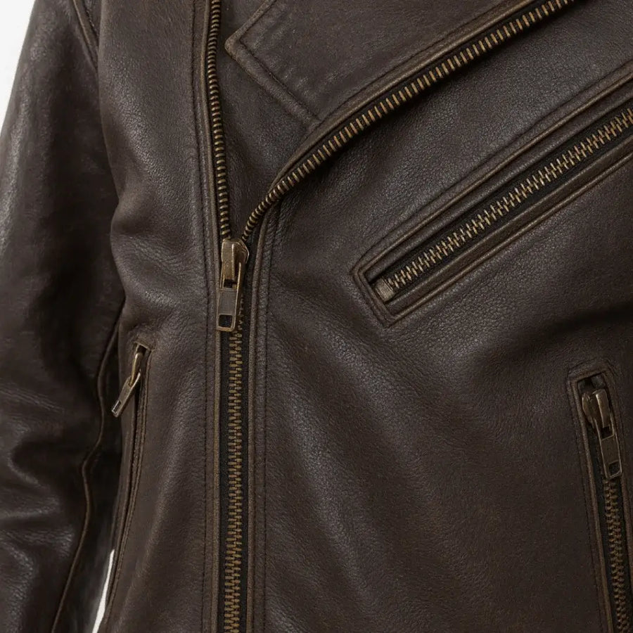 Buy High Quality Men’s Motorcycle Leather Jacket – Waterproof, Windproof Biker