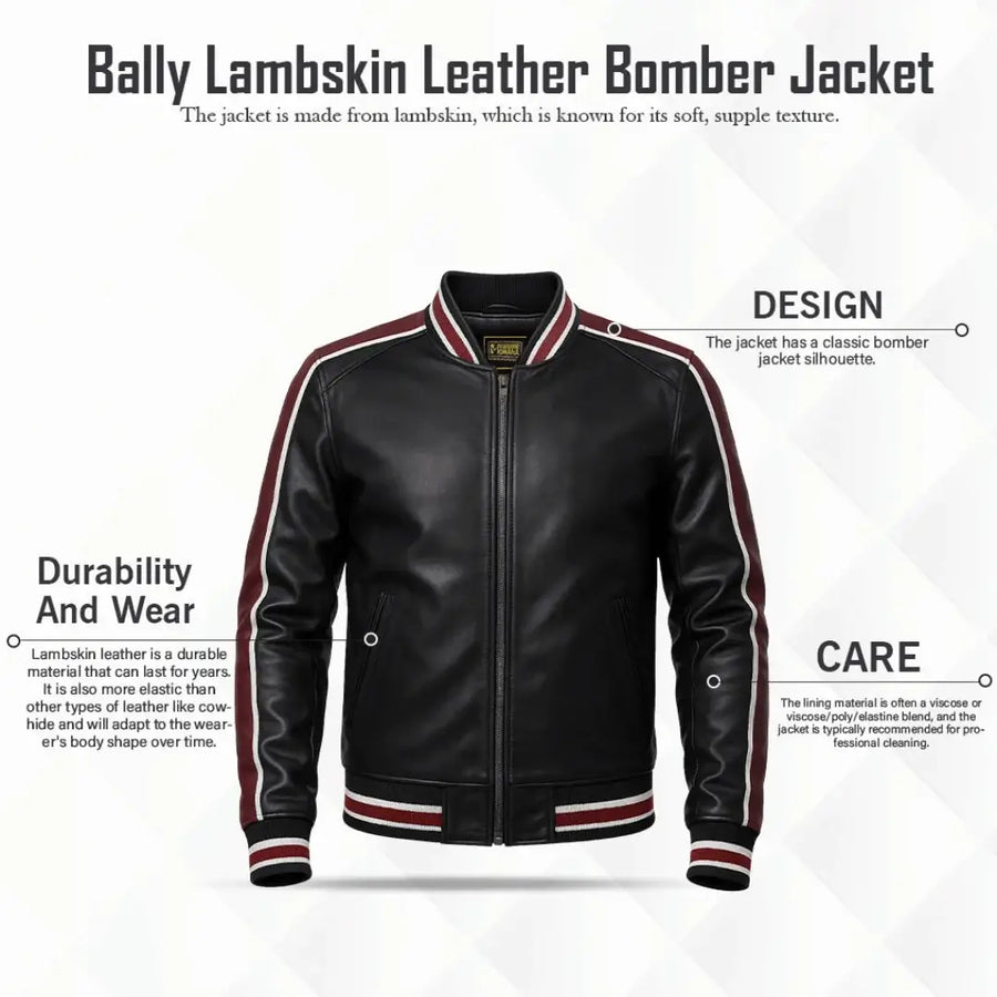 Buy Men’s Varsity Leather Jacket – Premium Collegiate-Style Outerwear