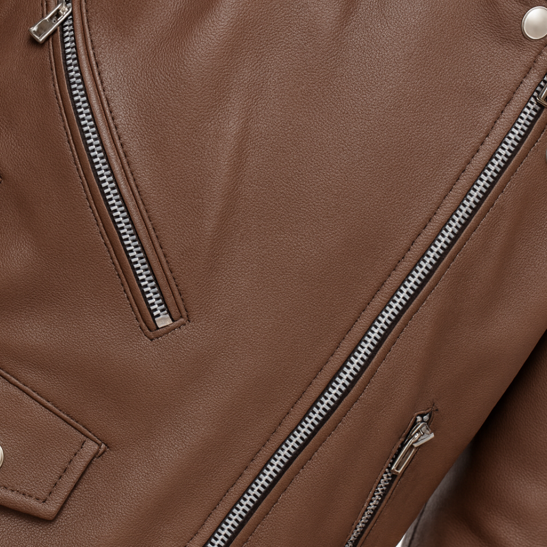 Buy Mens Brando Brown Biker Retro Vintage  Motorcycle Jacket – Genuine Leather Rider’s Gear