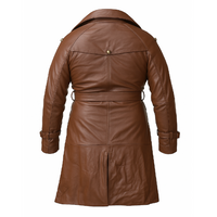 Buy Men’s Winter Trench Coat  – Full Length Brown Overcoat
