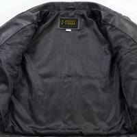 Buy Black Leather Jacket – Premium Leather Blazer for Men