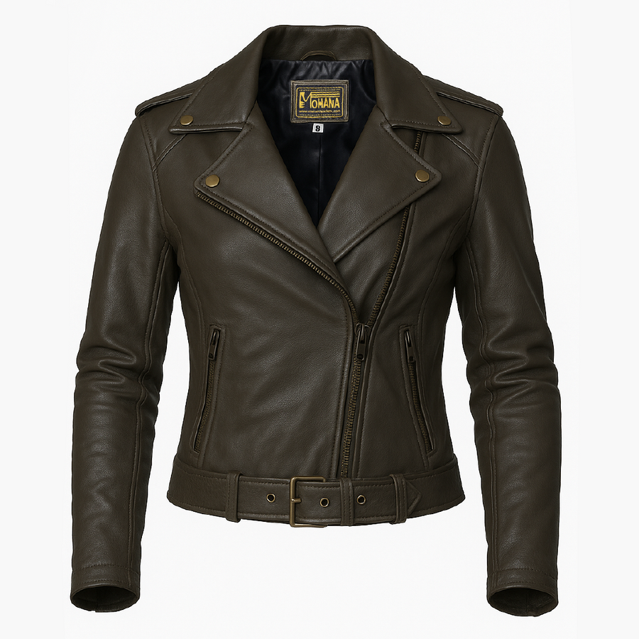 Buy Quilted Shoulder Leather Jacket – Premium Unisex Biker Outerwear