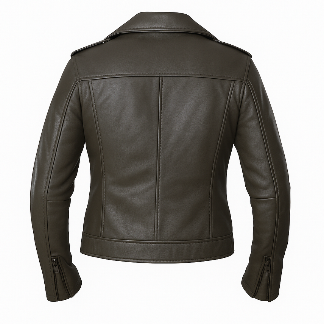 Buy Quilted Shoulder Leather Jacket – Premium Unisex Biker Outerwear