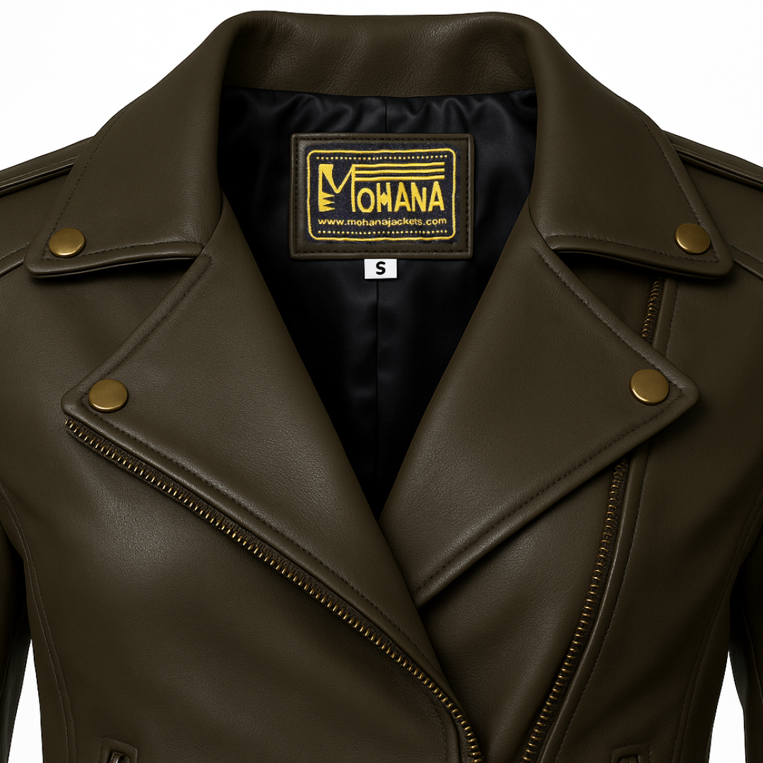 Buy Quilted Shoulder Leather Jacket – Premium Unisex Biker Outerwear