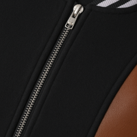 Buy Baseball Varsity Jacket with Brown Leather Sleeves – Premium Unisex Outerwear