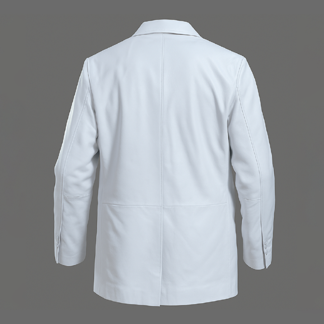 Buy Women Casual Double Breasted Blazer – Slim Fit White Suit Coat