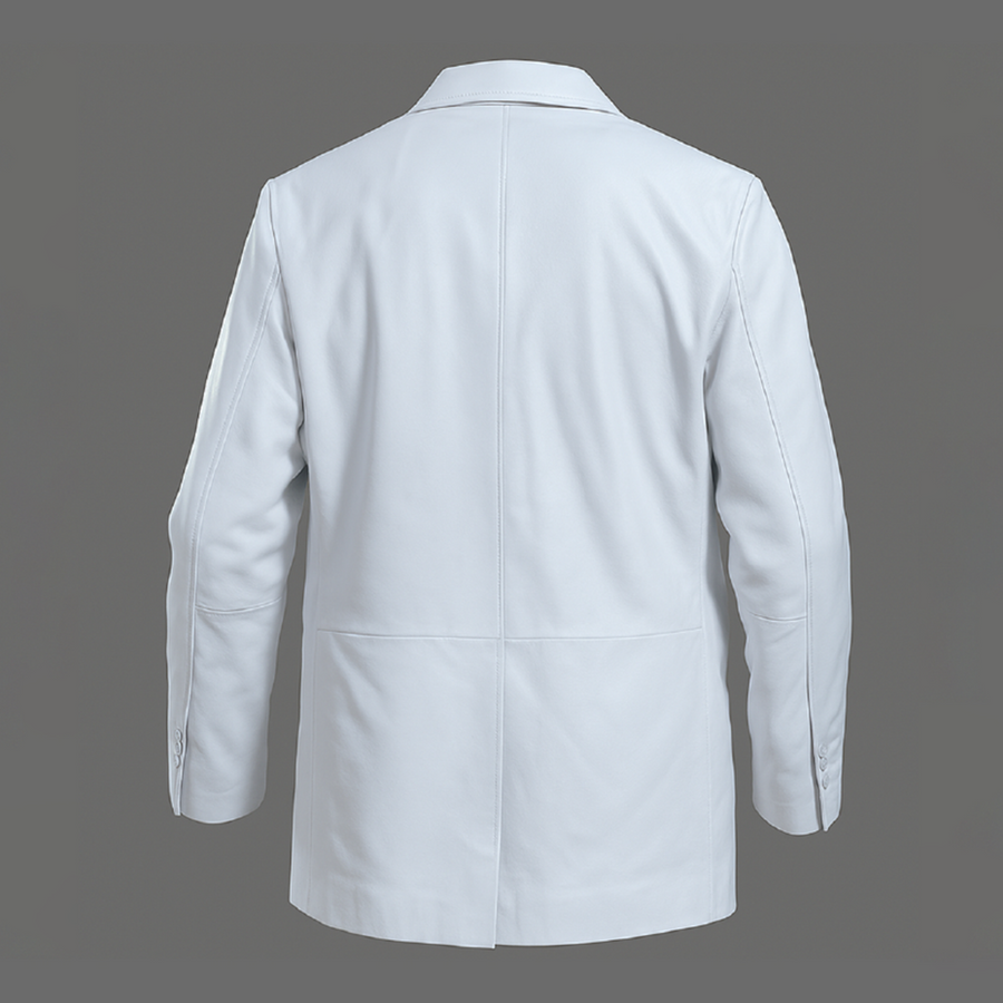 Buy Women Casual Double Breasted Blazer – Slim Fit White Suit Coat