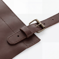 Brown Leather Work Apron