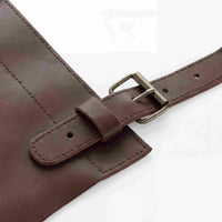 Brown Leather Work Apron